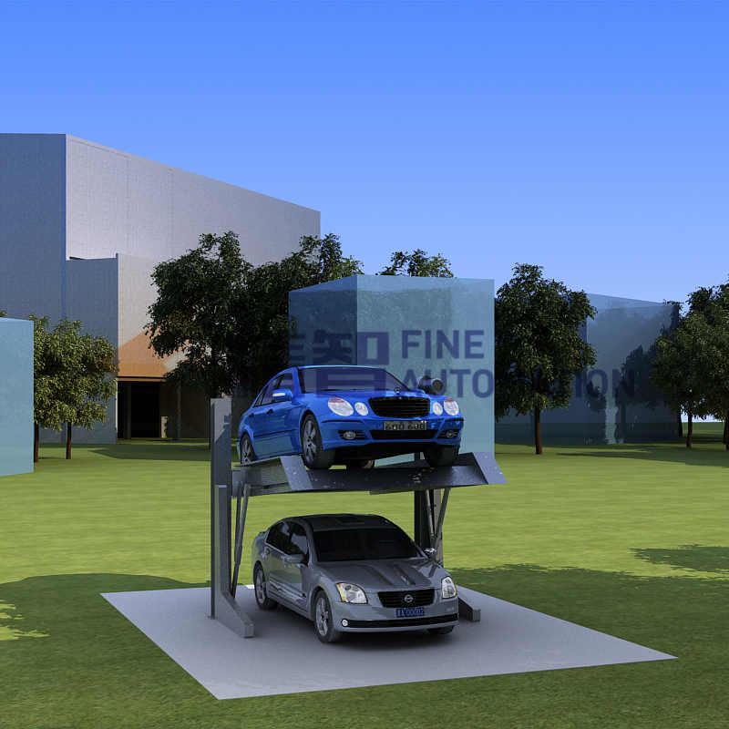簡(jiǎn)易升降式立體車庫